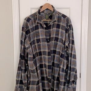 Timberland check shirt.